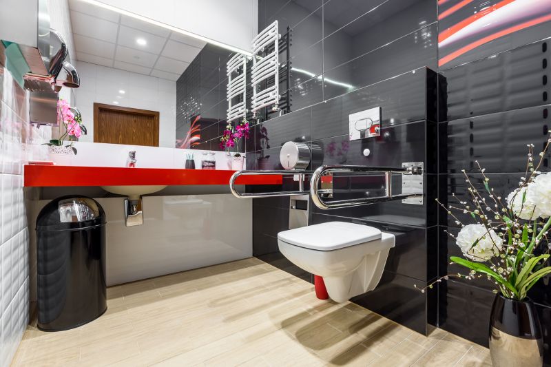 Contemporary Bathroom with Smart Tech